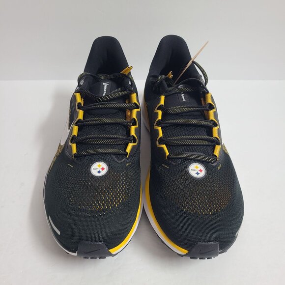 NEW Nike Air Zoom Pegasus 41 Pittsburg Steelers Shoes FZ5097-001 Size 11.5 Black main image 6